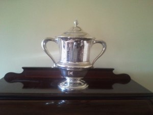 Replica of Harry Boland Silver Cup